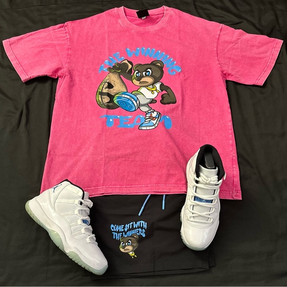 🏆 Winning Team Couture lineup super soft and comfortable stone wash T. - Picture 5 of 6